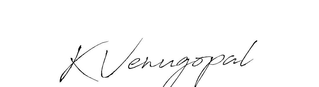 You should practise on your own different ways (Antro_Vectra) to write your name (K Venugopal) in signature. don't let someone else do it for you. K Venugopal signature style 6 images and pictures png