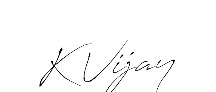 if you are searching for the best signature style for your name K Vijay. so please give up your signature search. here we have designed multiple signature styles  using Antro_Vectra. K Vijay signature style 6 images and pictures png