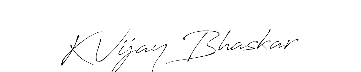 You can use this online signature creator to create a handwritten signature for the name K Vijay Bhaskar. This is the best online autograph maker. K Vijay Bhaskar signature style 6 images and pictures png