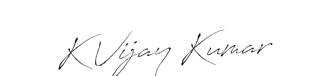 Make a beautiful signature design for name K Vijay Kumar. Use this online signature maker to create a handwritten signature for free. K Vijay Kumar signature style 6 images and pictures png