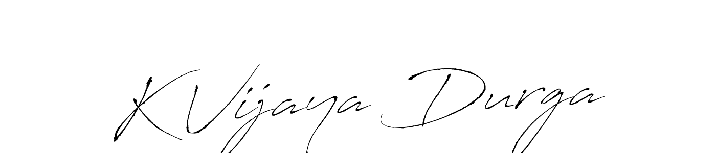 if you are searching for the best signature style for your name K Vijaya Durga. so please give up your signature search. here we have designed multiple signature styles  using Antro_Vectra. K Vijaya Durga signature style 6 images and pictures png