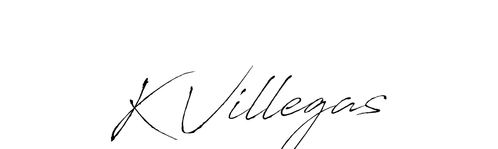 Antro_Vectra is a professional signature style that is perfect for those who want to add a touch of class to their signature. It is also a great choice for those who want to make their signature more unique. Get K Villegas name to fancy signature for free. K Villegas signature style 6 images and pictures png