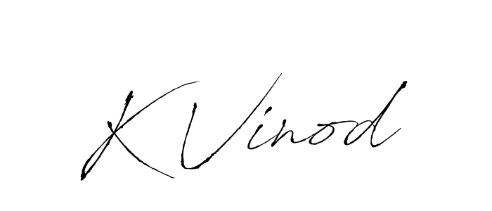 Similarly Antro_Vectra is the best handwritten signature design. Signature creator online .You can use it as an online autograph creator for name K Vinod. K Vinod signature style 6 images and pictures png