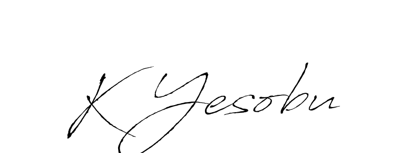 Also You can easily find your signature by using the search form. We will create K Yesobu name handwritten signature images for you free of cost using Antro_Vectra sign style. K Yesobu signature style 6 images and pictures png