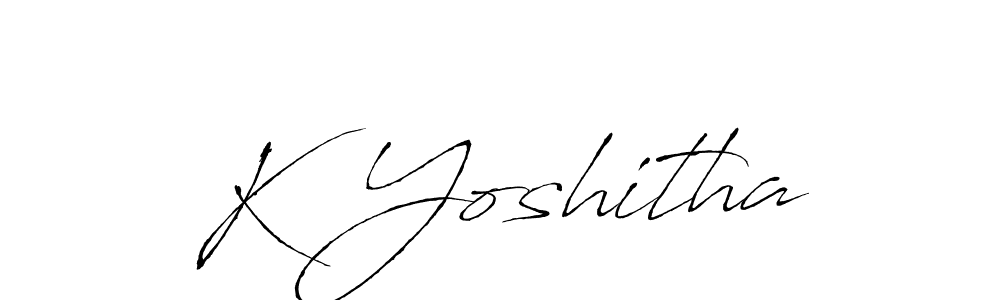 Once you've used our free online signature maker to create your best signature Antro_Vectra style, it's time to enjoy all of the benefits that K Yoshitha name signing documents. K Yoshitha signature style 6 images and pictures png