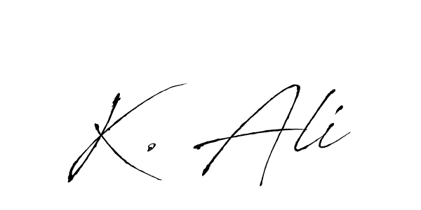 Best and Professional Signature Style for K. Ali. Antro_Vectra Best Signature Style Collection. K. Ali signature style 6 images and pictures png