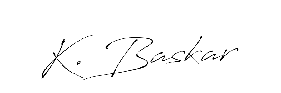 Use a signature maker to create a handwritten signature online. With this signature software, you can design (Antro_Vectra) your own signature for name K. Baskar. K. Baskar signature style 6 images and pictures png