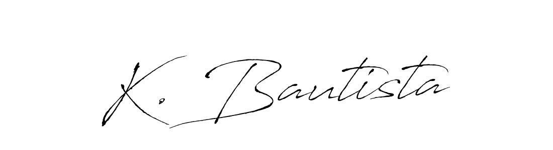 Best and Professional Signature Style for K. Bautista. Antro_Vectra Best Signature Style Collection. K. Bautista signature style 6 images and pictures png