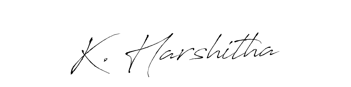 Also You can easily find your signature by using the search form. We will create K. Harshitha name handwritten signature images for you free of cost using Antro_Vectra sign style. K. Harshitha signature style 6 images and pictures png