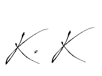 How to Draw K. K signature style? Antro_Vectra is a latest design signature styles for name K. K. K. K signature style 6 images and pictures png