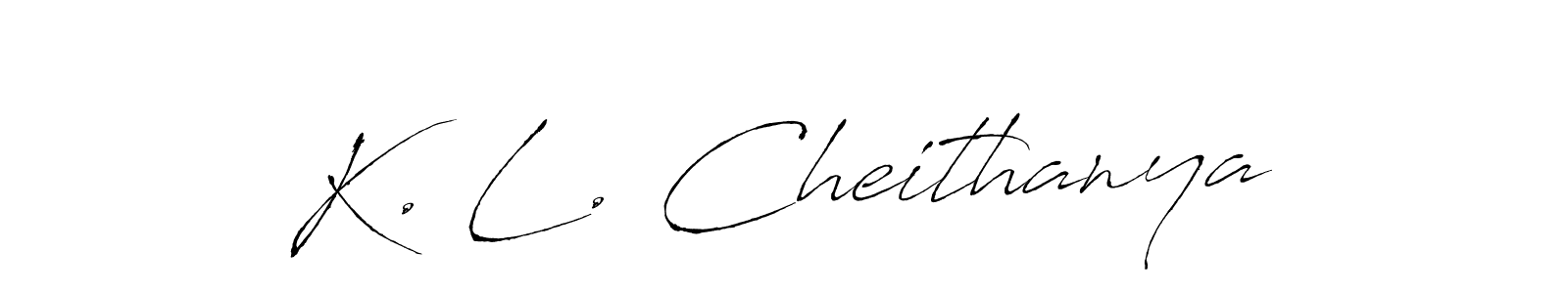 Check out images of Autograph of K. L. Cheithanya name. Actor K. L. Cheithanya Signature Style. Antro_Vectra is a professional sign style online. K. L. Cheithanya signature style 6 images and pictures png