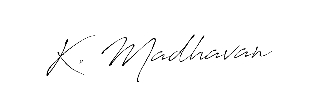 Once you've used our free online signature maker to create your best signature Antro_Vectra style, it's time to enjoy all of the benefits that K. Madhavan name signing documents. K. Madhavan signature style 6 images and pictures png