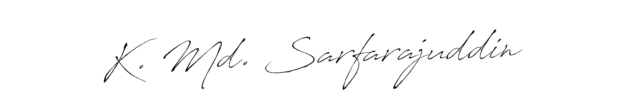 How to Draw K. Md. Sarfarajuddin signature style? Antro_Vectra is a latest design signature styles for name K. Md. Sarfarajuddin. K. Md. Sarfarajuddin signature style 6 images and pictures png