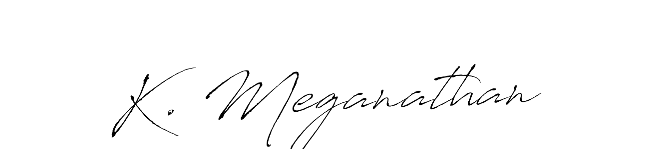 Best and Professional Signature Style for K. Meganathan. Antro_Vectra Best Signature Style Collection. K. Meganathan signature style 6 images and pictures png