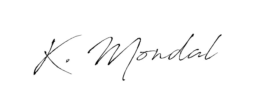 You can use this online signature creator to create a handwritten signature for the name K. Mondal. This is the best online autograph maker. K. Mondal signature style 6 images and pictures png