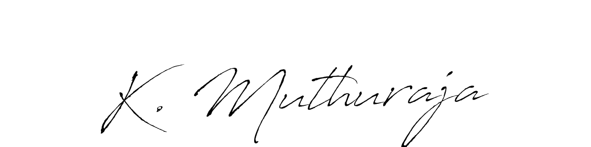 This is the best signature style for the K. Muthuraja name. Also you like these signature font (Antro_Vectra). Mix name signature. K. Muthuraja signature style 6 images and pictures png