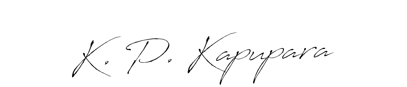 You can use this online signature creator to create a handwritten signature for the name K. P. Kapupara. This is the best online autograph maker. K. P. Kapupara signature style 6 images and pictures png