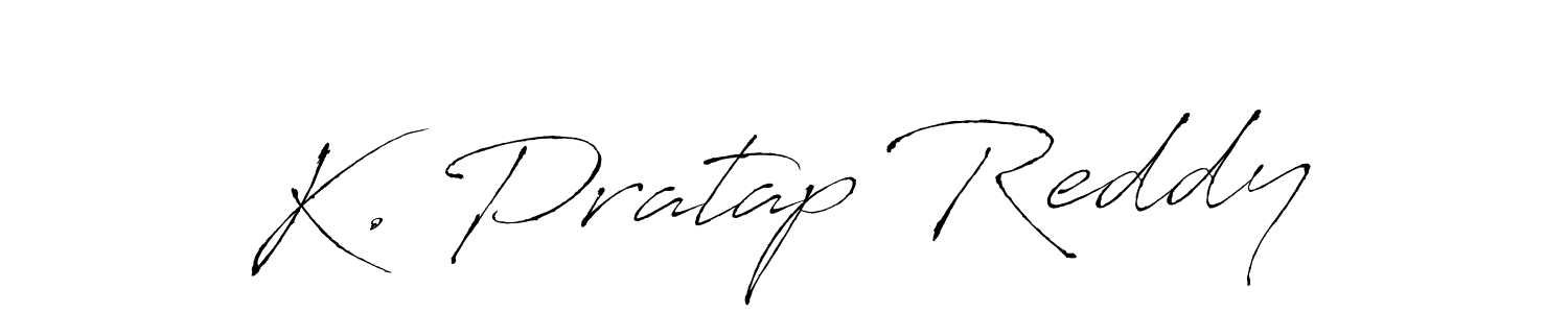 You should practise on your own different ways (Antro_Vectra) to write your name (K. Pratap Reddy) in signature. don't let someone else do it for you. K. Pratap Reddy signature style 6 images and pictures png