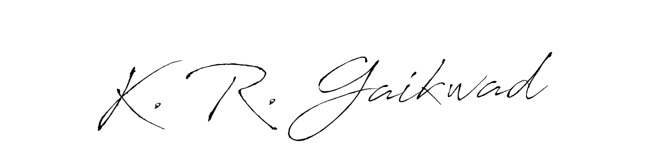 See photos of K. R. Gaikwad official signature by Spectra . Check more albums & portfolios. Read reviews & check more about Antro_Vectra font. K. R. Gaikwad signature style 6 images and pictures png