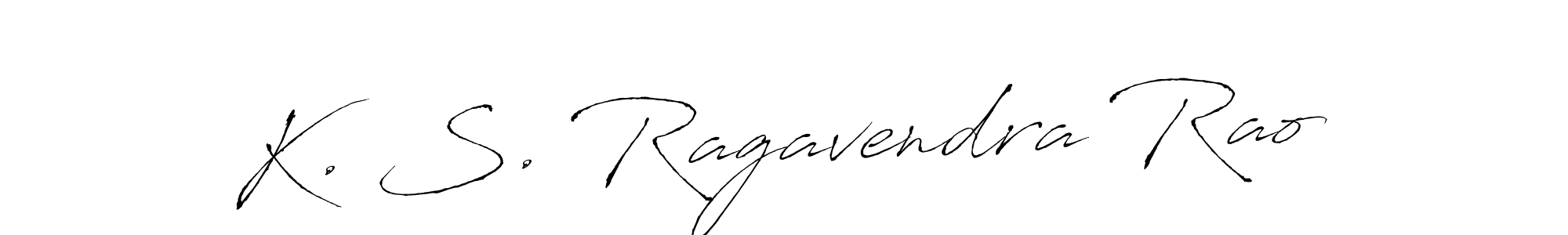 Also we have K. S. Ragavendra Rao name is the best signature style. Create professional handwritten signature collection using Antro_Vectra autograph style. K. S. Ragavendra Rao signature style 6 images and pictures png