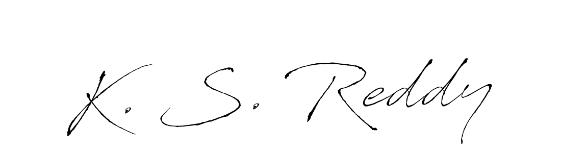 Also we have K. S. Reddy name is the best signature style. Create professional handwritten signature collection using Antro_Vectra autograph style. K. S. Reddy signature style 6 images and pictures png