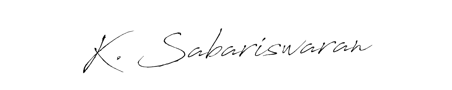Best and Professional Signature Style for K. Sabariswaran. Antro_Vectra Best Signature Style Collection. K. Sabariswaran signature style 6 images and pictures png