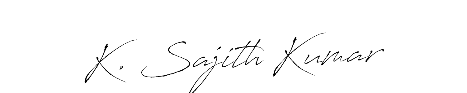 Check out images of Autograph of K. Sajith Kumar name. Actor K. Sajith Kumar Signature Style. Antro_Vectra is a professional sign style online. K. Sajith Kumar signature style 6 images and pictures png