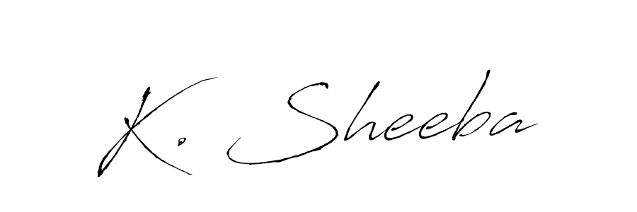 Best and Professional Signature Style for K. Sheeba. Antro_Vectra Best Signature Style Collection. K. Sheeba signature style 6 images and pictures png