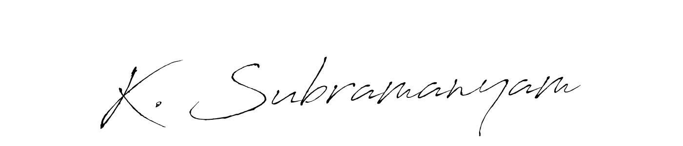 You can use this online signature creator to create a handwritten signature for the name K. Subramanyam. This is the best online autograph maker. K. Subramanyam signature style 6 images and pictures png