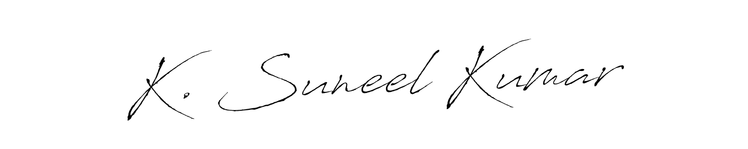 Best and Professional Signature Style for K. Suneel Kumar. Antro_Vectra Best Signature Style Collection. K. Suneel Kumar signature style 6 images and pictures png