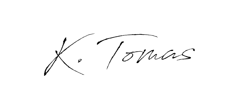 How to Draw K. Tomas signature style? Antro_Vectra is a latest design signature styles for name K. Tomas. K. Tomas signature style 6 images and pictures png