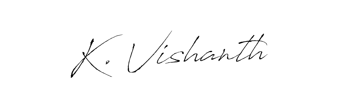 Best and Professional Signature Style for K. Vishanth. Antro_Vectra Best Signature Style Collection. K. Vishanth signature style 6 images and pictures png