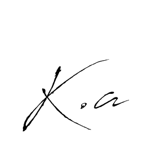 Also You can easily find your signature by using the search form. We will create K.a name handwritten signature images for you free of cost using Antro_Vectra sign style. K.a signature style 6 images and pictures png