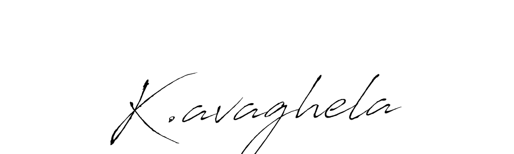 Design your own signature with our free online signature maker. With this signature software, you can create a handwritten (Antro_Vectra) signature for name K.avaghela. K.avaghela signature style 6 images and pictures png