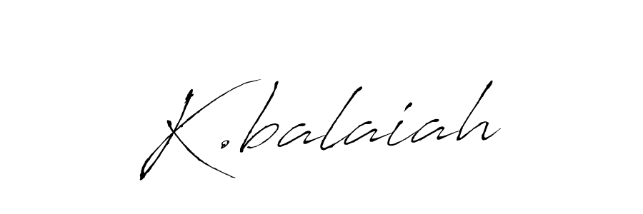 if you are searching for the best signature style for your name K.balaiah. so please give up your signature search. here we have designed multiple signature styles  using Antro_Vectra. K.balaiah signature style 6 images and pictures png