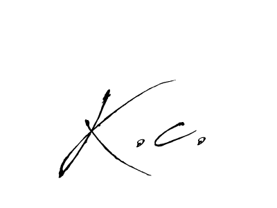 Best and Professional Signature Style for K.c.. Antro_Vectra Best Signature Style Collection. K.c. signature style 6 images and pictures png