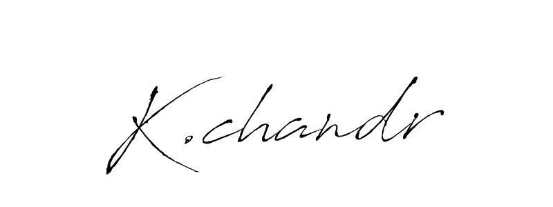 It looks lik you need a new signature style for name K.chandr. Design unique handwritten (Antro_Vectra) signature with our free signature maker in just a few clicks. K.chandr signature style 6 images and pictures png