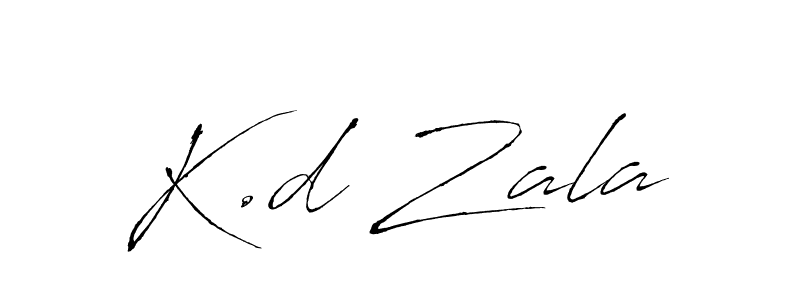 Once you've used our free online signature maker to create your best signature Antro_Vectra style, it's time to enjoy all of the benefits that K.d Zala name signing documents. K.d Zala signature style 6 images and pictures png