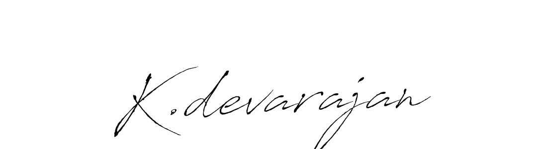 if you are searching for the best signature style for your name K.devarajan. so please give up your signature search. here we have designed multiple signature styles  using Antro_Vectra. K.devarajan signature style 6 images and pictures png