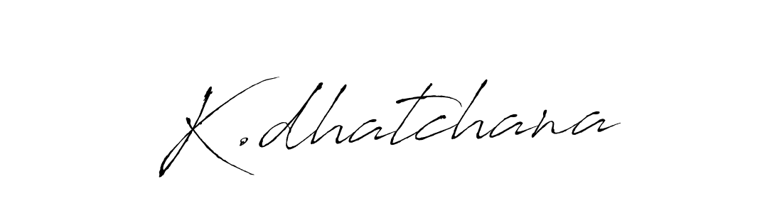 You can use this online signature creator to create a handwritten signature for the name K.dhatchana. This is the best online autograph maker. K.dhatchana signature style 6 images and pictures png