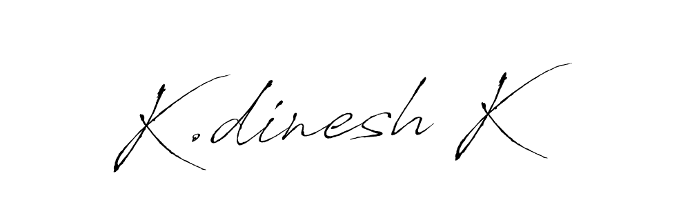 Make a beautiful signature design for name K.dinesh K. Use this online signature maker to create a handwritten signature for free. K.dinesh K signature style 6 images and pictures png