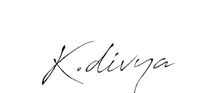 Best and Professional Signature Style for K.divya. Antro_Vectra Best Signature Style Collection. K.divya signature style 6 images and pictures png