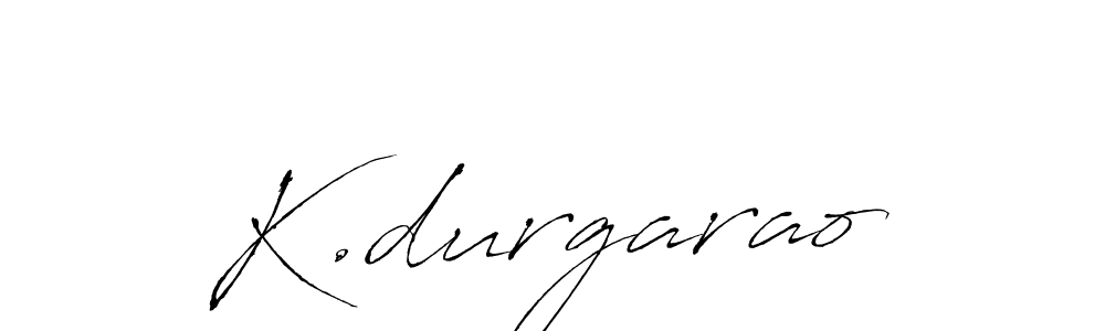 Also You can easily find your signature by using the search form. We will create K.durgarao name handwritten signature images for you free of cost using Antro_Vectra sign style. K.durgarao signature style 6 images and pictures png