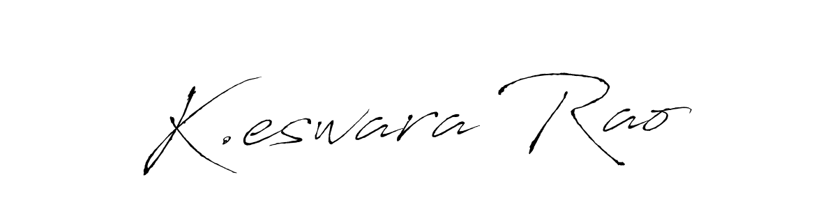 You should practise on your own different ways (Antro_Vectra) to write your name (K.eswara Rao) in signature. don't let someone else do it for you. K.eswara Rao signature style 6 images and pictures png