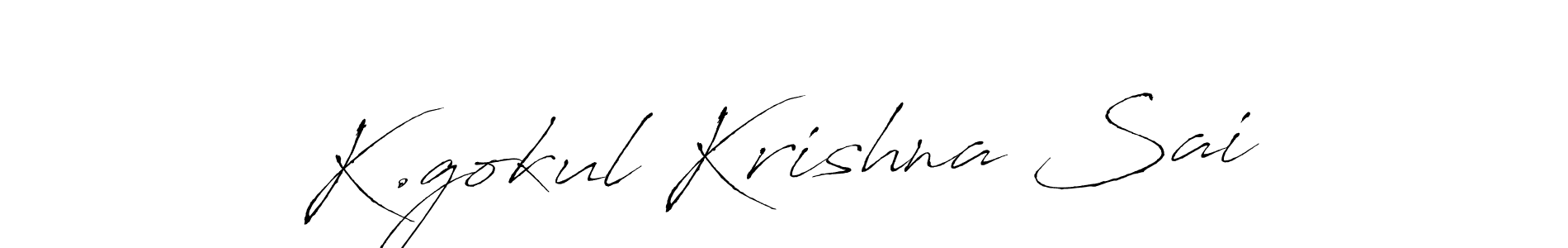 Check out images of Autograph of K.gokul Krishna Sai name. Actor K.gokul Krishna Sai Signature Style. Antro_Vectra is a professional sign style online. K.gokul Krishna Sai signature style 6 images and pictures png