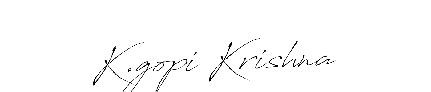 Once you've used our free online signature maker to create your best signature Antro_Vectra style, it's time to enjoy all of the benefits that K.gopi Krishna name signing documents. K.gopi Krishna signature style 6 images and pictures png