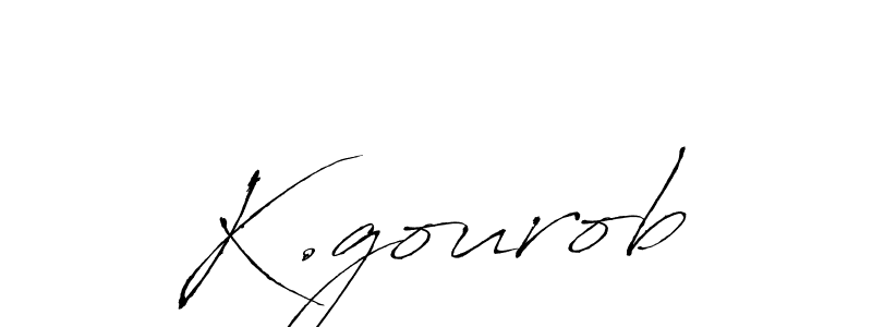 Make a beautiful signature design for name K.gourob. Use this online signature maker to create a handwritten signature for free. K.gourob signature style 6 images and pictures png