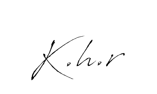 See photos of K.h.r official signature by Spectra . Check more albums & portfolios. Read reviews & check more about Antro_Vectra font. K.h.r signature style 6 images and pictures png