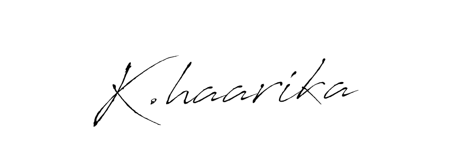 It looks lik you need a new signature style for name K.haarika. Design unique handwritten (Antro_Vectra) signature with our free signature maker in just a few clicks. K.haarika signature style 6 images and pictures png