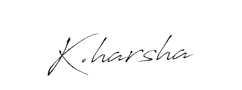 Also You can easily find your signature by using the search form. We will create K.harsha name handwritten signature images for you free of cost using Antro_Vectra sign style. K.harsha signature style 6 images and pictures png